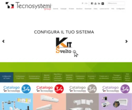 Tecnosystemi.com(Tecnosystemi Group) Screenshot