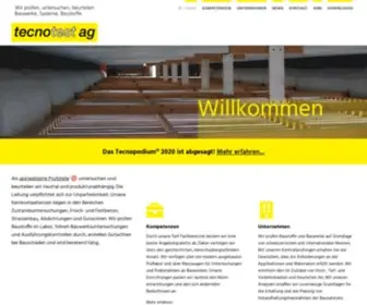 Tecnotest.ch(Tecnotest AG) Screenshot