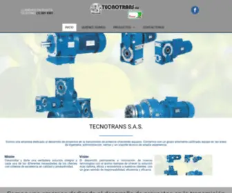 Tecnotranssas.com(​TECNOTRANS S.A.S) Screenshot