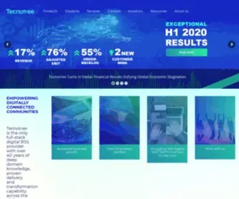 Tecnotree.com(Tecnotree I Digital BSS I VAS I Charging I Digital Wallet I 5G Monetization) Screenshot
