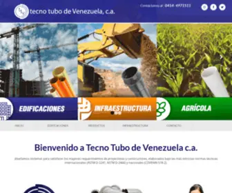 Tecnotubo.com.ve(TECNO TUBO DE VENEZUELA) Screenshot