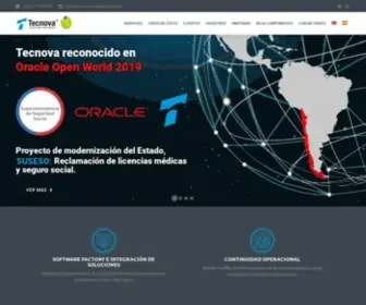 Tecnova.cl(Desarrollamos e Integramos Soluciones) Screenshot