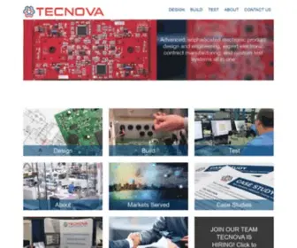 Tecnova.com(Waukegan, Illinois) Screenshot