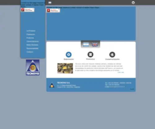 Tecnovo.com.ar(Tecnovo) Screenshot