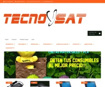 Tecnoysat.com(Informática y Repuestos de Portátil) Screenshot