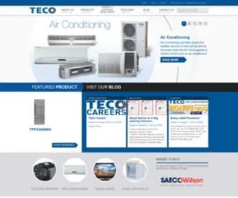 Teco.com.au(TECO Home) Screenshot