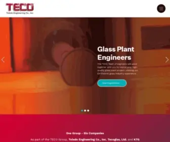 Teco.com(Toledo Engineering Co) Screenshot