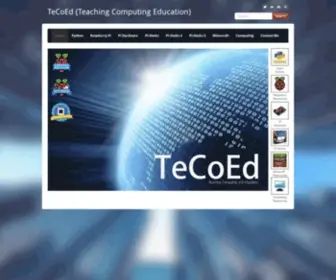 Tecoed.co.uk(TeCoEd (Teaching Computing Education)) Screenshot