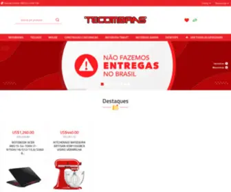 Tecombras.net(Tecombras Eletrônicos) Screenshot