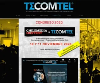 Tecomtel.cl(CONGRESO 2021) Screenshot