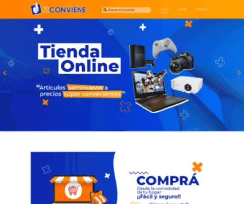 Teconvienepy.com(Te Conviene) Screenshot