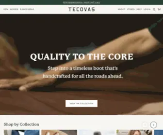 Tecovas.com(Tecovas Handmade Cowboy Boots) Screenshot