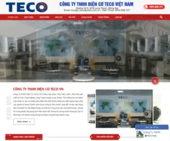 Tecovietnam.com(Cong ty teco) Screenshot