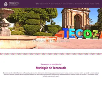 Tecozautla.gob.mx(MUNICIPIO DE TECOZAUTLA) Screenshot