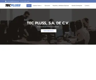 TecPluss.com(Tec Pluss) Screenshot