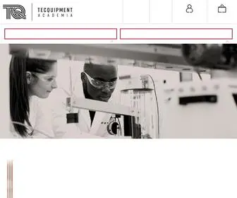 Tecquipment.com(Homepage) Screenshot