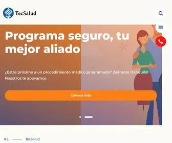 Tecsalud.mx(Líderes y expertos en salud) Screenshot