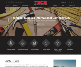 Tecsintl.com((TECS)) Screenshot