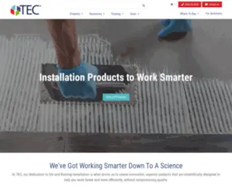 Tecskillset.com(Flooring & Tile Installation Products) Screenshot