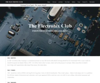 Tecsnist.in(The Electronix Club) Screenshot