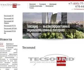 Tecsound.info(Tecsound info) Screenshot