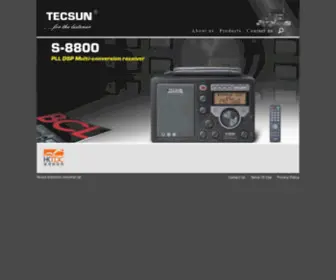 Tecsun-Radios.com(TECSUN Radio) Screenshot
