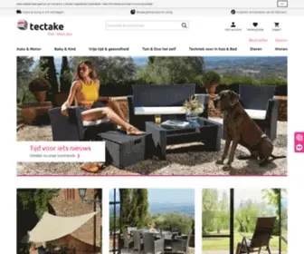 Tectake.nl(Tectake online shop) Screenshot