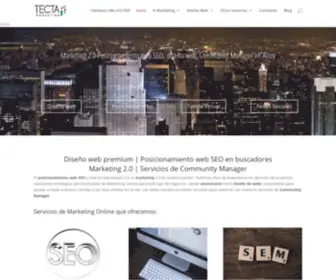 Tectamarketing.com(✅Agencia Marketing Online Alcoy) Screenshot