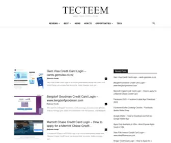 Tecteem.com(We Focus on the Details) Screenshot