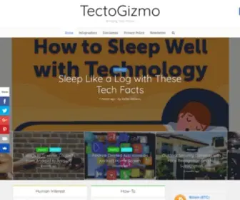 Tectogizmo.com(Home) Screenshot
