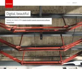 TectoniCDigital.com.au(A digital technology agency) Screenshot