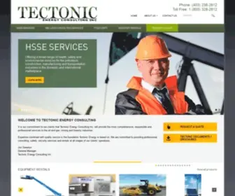 Tectonicenergy.com(Tectonic Energy Consulting Inc) Screenshot