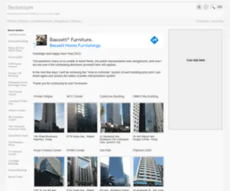 Tectonium.com(Metro Manila Buildings) Screenshot