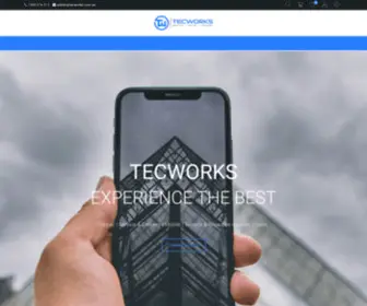 Tecworks.com.au(We are a team of passionate people whose goal) Screenshot