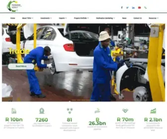 Teda.org.za(The Tshwane Economic Development Agency Ltd (TEDA)) Screenshot