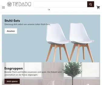 Tedadu.de(Create an Ecommerce Website and Sell Online) Screenshot