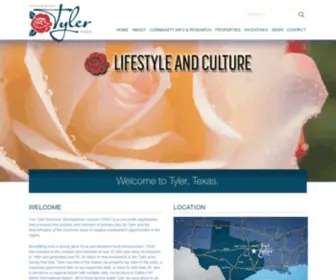 Tedc.org(Tyler Economic Development Council) Screenshot