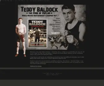 Teddybaldock.co.uk(Teddy Baldock World Boxing Bantam Weight Champion 1927) Screenshot