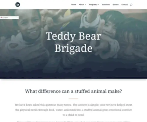 Teddybearbrigade.com(Teddybearbrigade) Screenshot