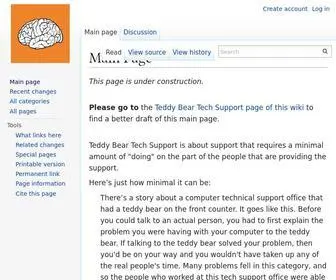 Teddybearmindsupport.com(Everything about the Coronavirus) Screenshot