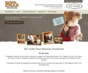 Teddybearmuseum.co.uk(The Teddy Bear Museum) Screenshot