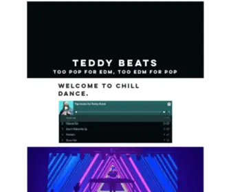 Teddybeats.com(Teddy Beats) Screenshot