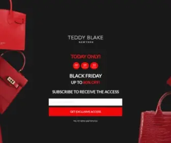 Teddyblake.com(Luxury Designer Bags) Screenshot