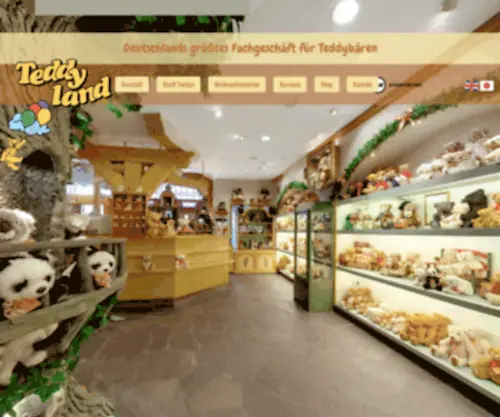 Teddyland.de(Teddyland in Rothenburg ob der Tauber) Screenshot