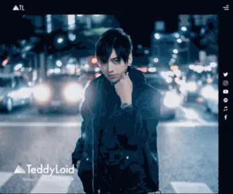 Teddyloid.com(Music Producer) Screenshot