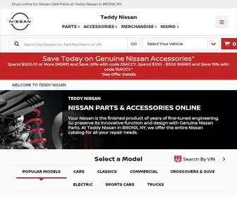 Teddynissanparts.com(Nissan Parts & Accessories Online) Screenshot
