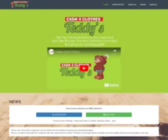 Teddyscash4Clothes.com(We Pay The Best Price In Your Area And Also We Provide The Best Services For Public) Screenshot