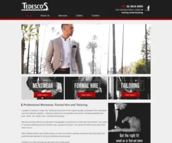 Tedescos.com.au(Tedescos of Castle Hill) Screenshot