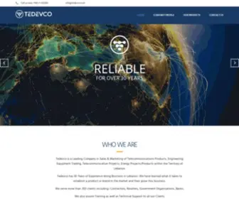 TedevCo.com(Technical Development Company) Screenshot