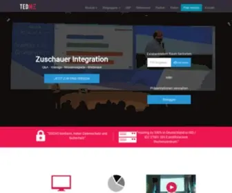 Tedme.com(Easy audience interaction & polling) Screenshot